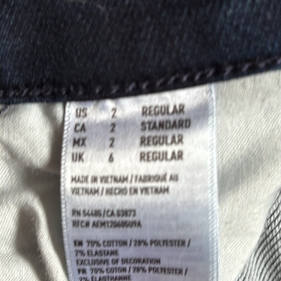 American Eagle NWOT size 2 Highrose Jegging - Picture 3 of 9